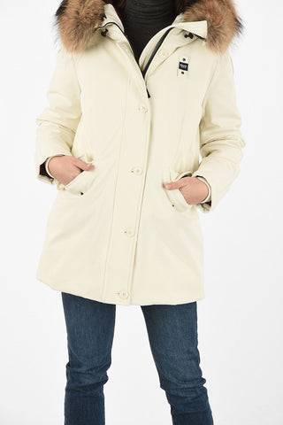 Padded Parka with Fur