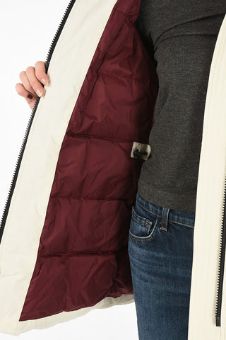 Padded Parka with Fur