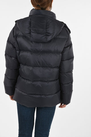 down jacket with Removable Hood