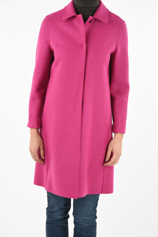snap button balmacaan GENNY coat