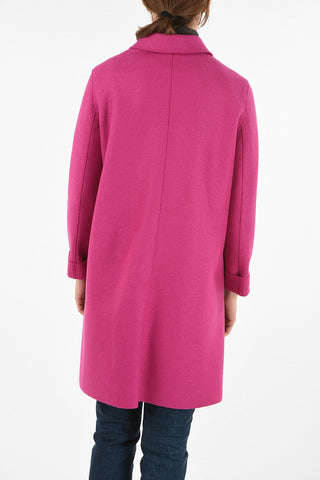 snap button balmacaan GENNY coat