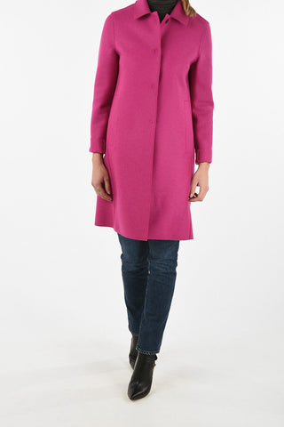 snap button balmacaan GENNY coat