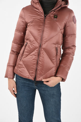 Nylon Quilted Down Jacket