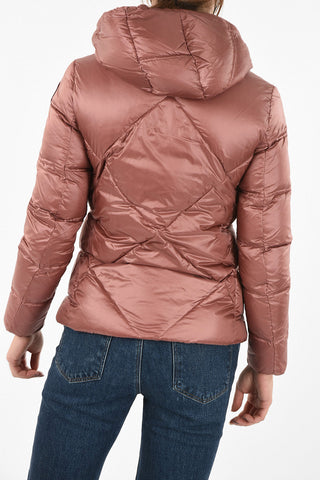 Nylon Quilted Down Jacket