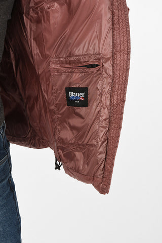 Nylon Quilted Down Jacket