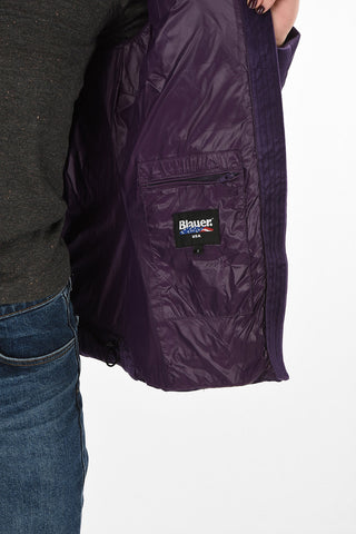 full zip velvet down jacket