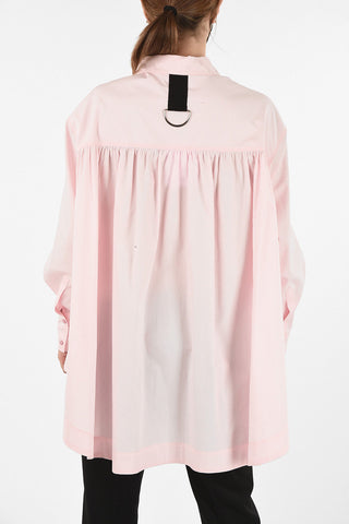 Camicia Asimmetrica Oversize Con Stampa