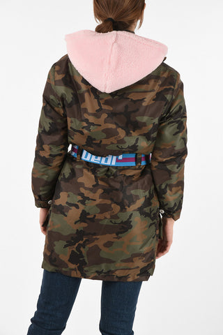 Camouflage Padded Trench