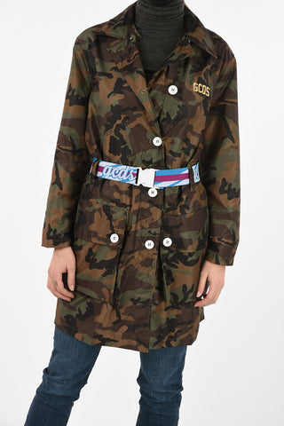 Camouflage Padded Trench