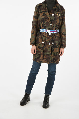 Camouflage Padded Trench