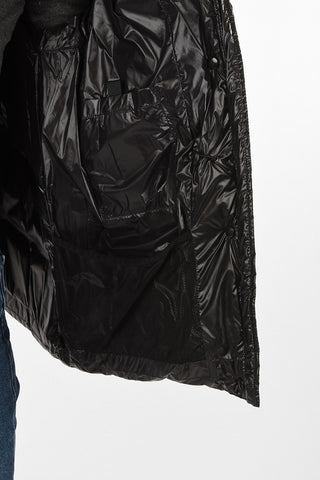 snap button down jacket