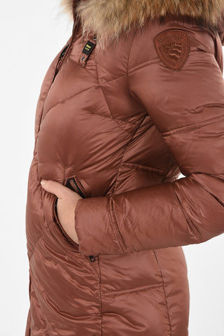 full zip down jacket