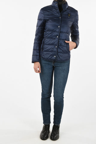snap button down jacket