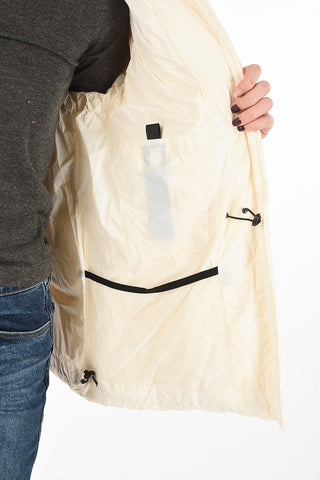 Nylon Hooded Down Jacket