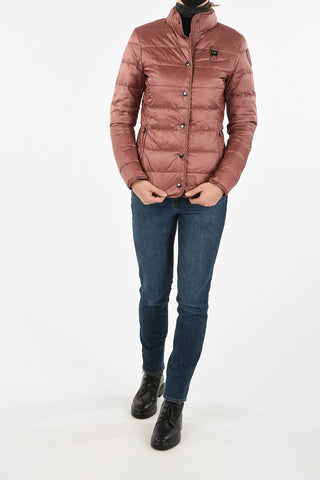 snap button down jacket