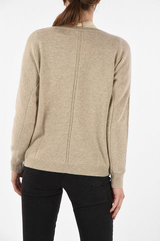 cashmere MASQUE crew-neck sweater