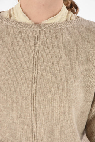 cashmere MASQUE crew-neck sweater