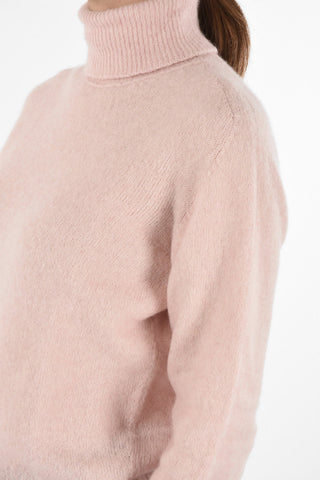 turtle-neck sweater