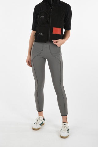 full zip Cropped Gilet