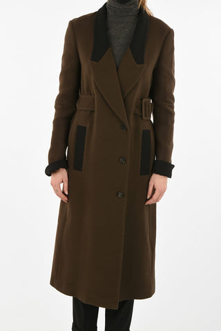 Double Breasted Coat with Belt