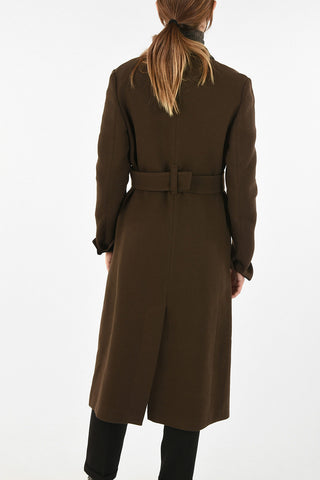 Double Breasted Coat with Belt