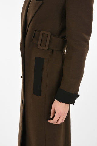 Double Breasted Coat with Belt