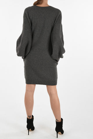 bishop sleeve knit dress