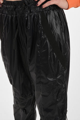 drawstring waist boyfriend pants