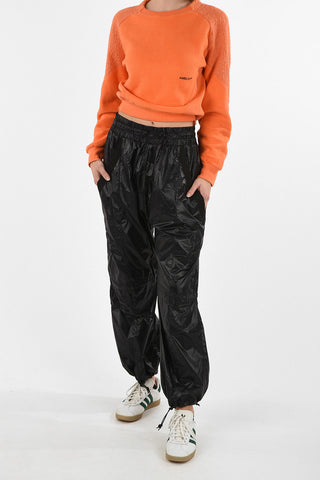 drawstring waist boyfriend pants