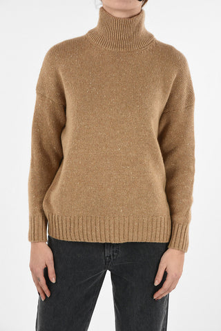 cashmere turtle-neck sweater