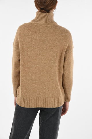 cashmere turtle-neck sweater