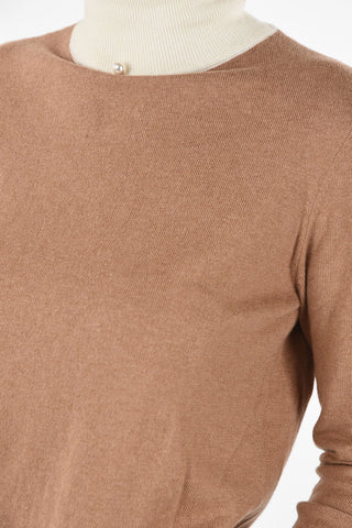 turtle-neck Cropped URCHIN sweater