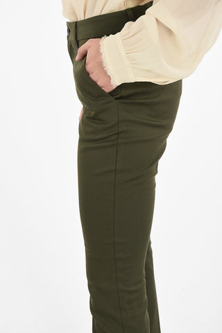 High Waist SAX Flare Pants