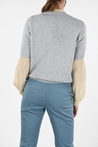 Short Sleeve crew-neck sweater