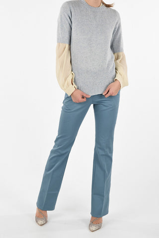 Short Sleeve crew-neck sweater