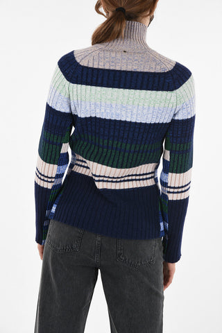 turtle neck ribbed RAGIONE sweater