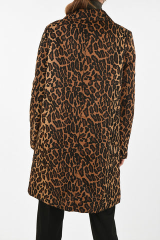 Animal Printed Padded Coat