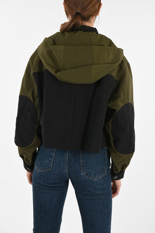Cropped Parka with Removable Hood