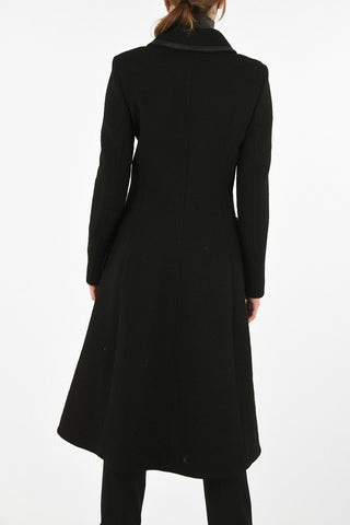Patch Pocket a-line coat