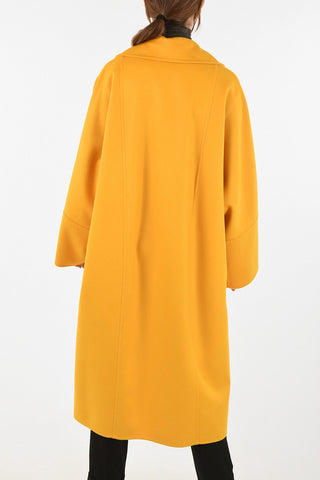 Tie Neck Oversized Coat