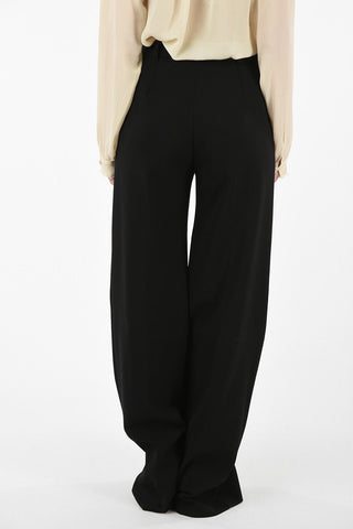 Wool Wide Leg Pant