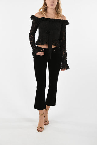 Long Sleeve Laced Top