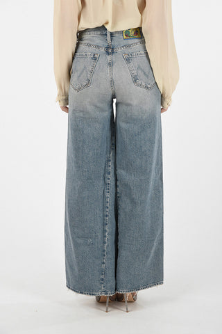 MYSTICA Wide Leg Jeans