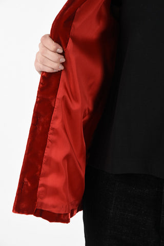 chenille chinese jacket