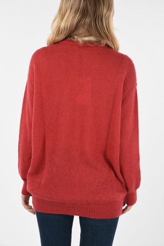 Cable Knit Crewneck Sweater