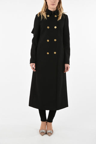 Wool Double Breasted Coat