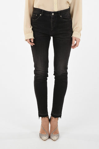 denim stretch dark wash jeans