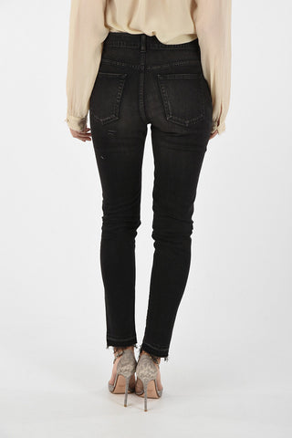 denim stretch dark wash jeans