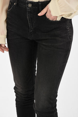 denim stretch dark wash jeans