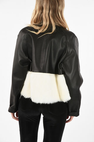 Leather and Fur jacket